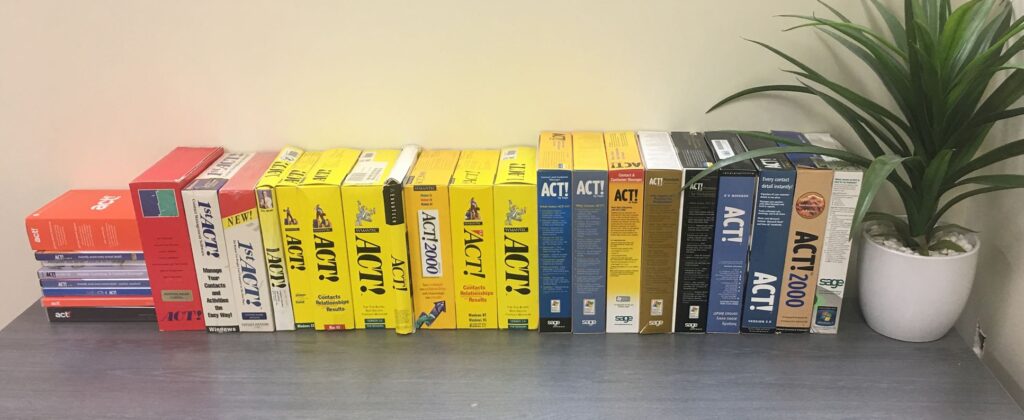 Image: The History of Act! CRM